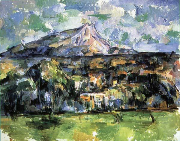 Paul Cezanne La Montagne Sainte-Victoire vue des Lauves oil painting picture